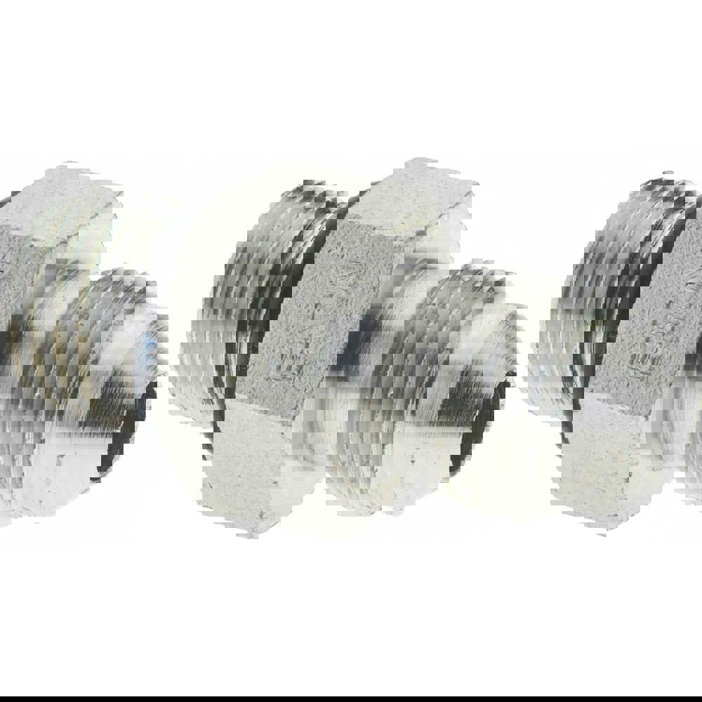 Steel Flared Tube Straight Thread Connector: 1/4